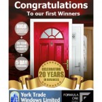 January's competition winners have been announced for an XtremeDoor composite door