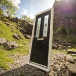 Xtreme door composite in outdoor photoshoot