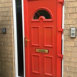 uPVC flood door